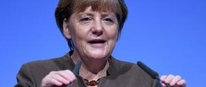 Bundeskanzlerin Angela Merkel (CDU).