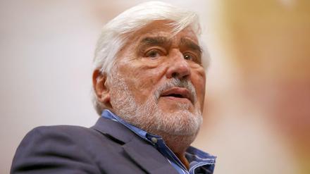 Mario Adorf auf der Buchmesse in Frankfurt.