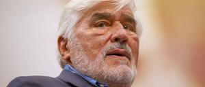 Mario Adorf auf der Buchmesse in Frankfurt.