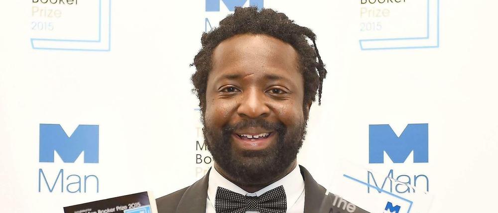 Preisträger Marlon James mit seinem Roman "A Brief History of Seven Killings".