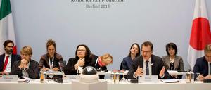 Treffen der G7-Arbeits und Entwicklungsminister in Berlin.
