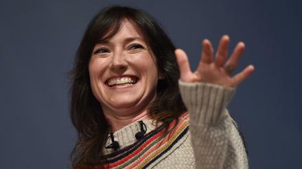 Charlotte Roche auf der Buchmesse in Frankfurt.