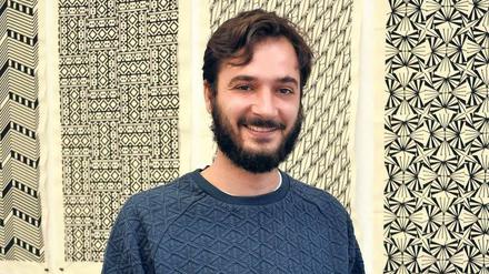 Daniel Arab sieht die Welt schwarz-weiß. Zumindest, wenn er seine grafischen Muster entwirft. 