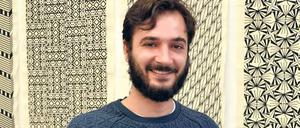 Daniel Arab sieht die Welt schwarz-weiß. Zumindest, wenn er seine grafischen Muster entwirft. 