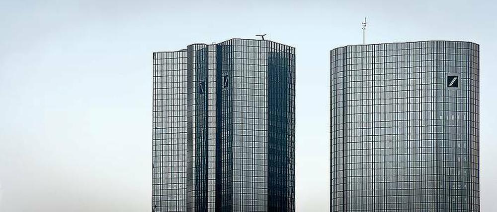 Im Umbruch. Nur rein äußerlich bleibt in der Frankfurter Firmenzentrale der Deutschen Bank alles so, wie es ist.