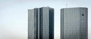 Im Umbruch. Nur rein äußerlich bleibt in der Frankfurter Firmenzentrale der Deutschen Bank alles so, wie es ist.