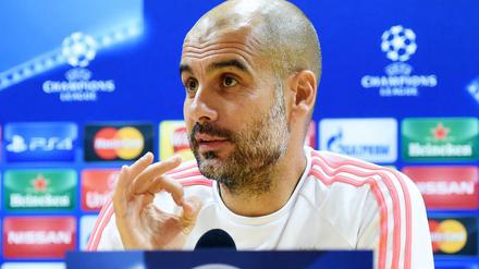 Für Pep Guardiola zählt im Moment nur der FC Bayern.