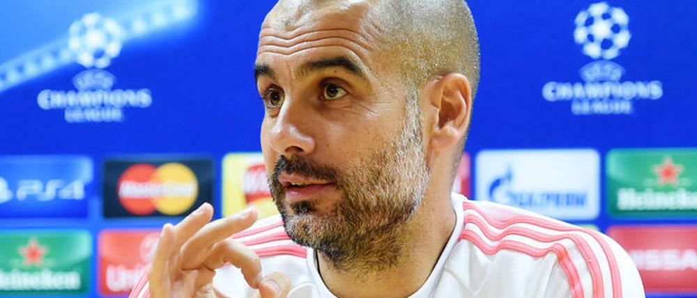 Für Pep Guardiola zählt im Moment nur der FC Bayern.