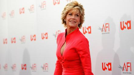 Schauspielerin Jane Fonda. 