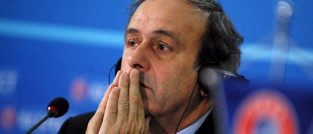 Angeschlagen: Michel Platini.