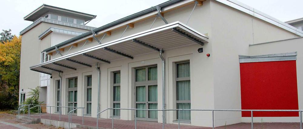 Die schöne neue Aula kann bisher nicht genutzt werden.