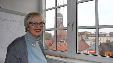 Gabriele Fliegel leitet den Spandauer Wirtschaftshof.