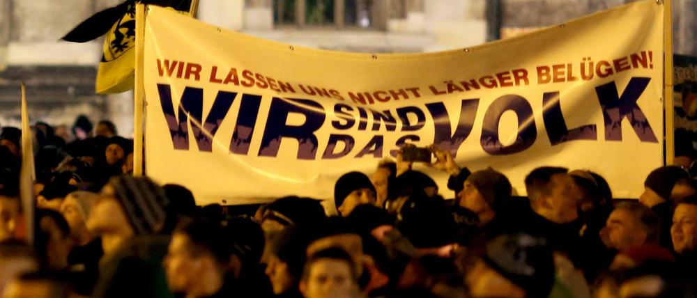 Die Pegida-Bewegung hat sich immer weiter radikalisiert.