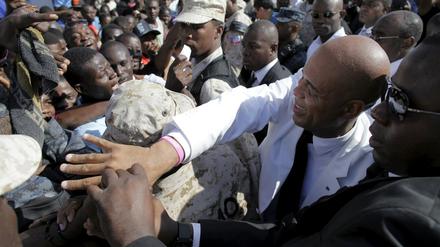 Fünf Jahre lang war Michel Martelly Haitis Präsident.