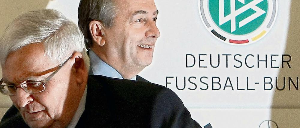 Theo Zwanziger (l.) und Wolfgang Niersbach.