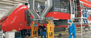 Stark in der Region. Bombardier baut Züge in Hennigsdorf.