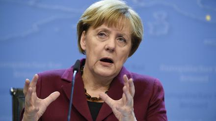 Bundeskanzlerin Angela Merkel. 