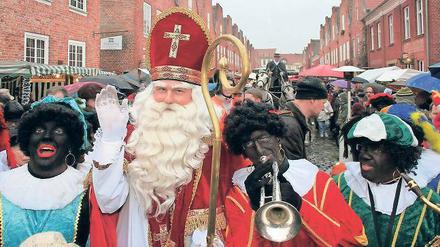 Folklore oder Rassismus? Die „Zwarten Pieten“ und auch Sinterklaas sind in diesem Jahr beim Potsdamer Sinterklaasfest nicht dabei. 