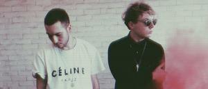 Das britische Rock-Duo Lusts.