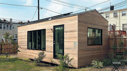 Rolling home. Nicht nur Aussteiger, auch Menschen, die sich nicht an hohe Kredite binden wollen, bauen sich in Amerika ein „Tiny House“ auf Rädern.