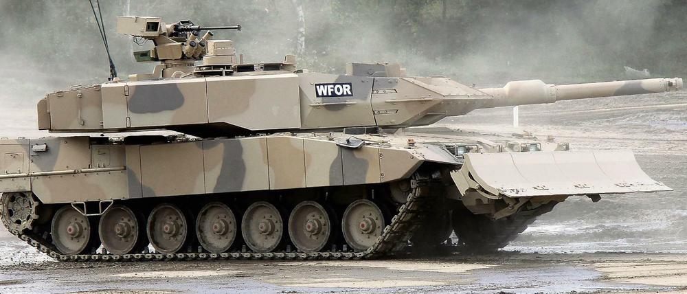 Der Kampfpanzer Leopard zählt zu den beliebtesten Rüstungsexportgüter Deutschlands. 