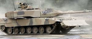 Der Kampfpanzer Leopard zählt zu den beliebtesten Rüstungsexportgüter Deutschlands. 