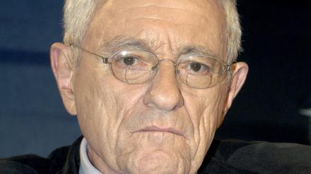 Arno Gruen, Psychoanalytiker und Buchautor, hier auf einem Foto von 2006. 