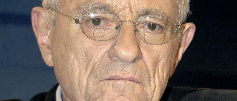 Arno Gruen, Psychoanalytiker und Buchautor, hier auf einem Foto von 2006. 