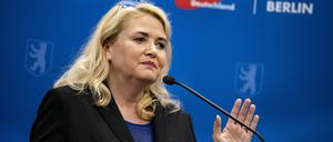 Kristin Brinker ist die Vorsitzende der Berliner AfD.