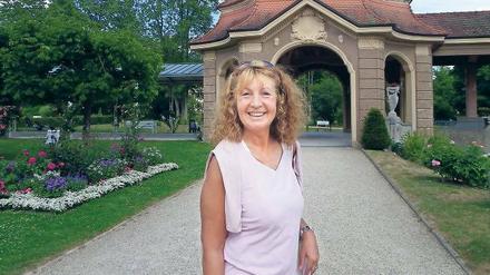 Kennt sich aus mit Energiebahnen. Maria Kalb glaubt an die Existenz von Kraftplätzen – auch in Bad Brückenau. 