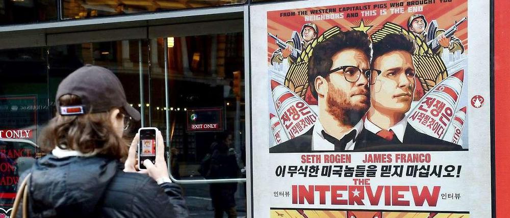 Filmplakat von "The Interview".