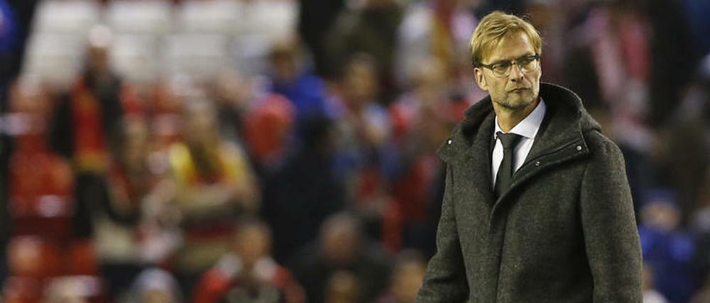 Jürgen Klopp war nicht ganz zufrieden mit dem Auftritt seiner Liverpooler gegen Kasan.