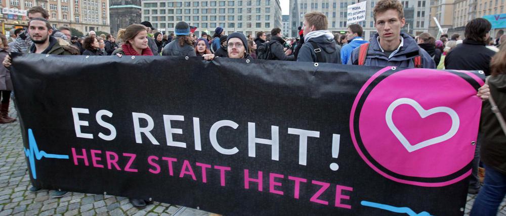 Proteste gegen Pegia.