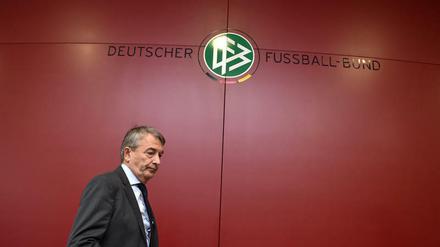 Ein DFB-Präsident und viele Fragezeichen.