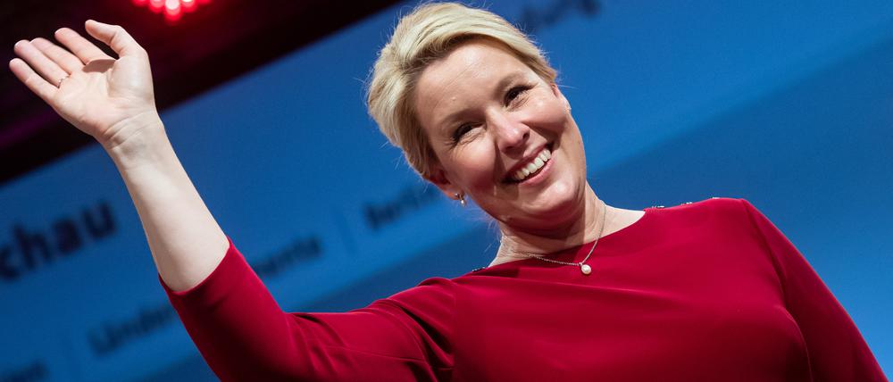 Sie könnte die nächste Bürgermeisterin werden - Franziska Giffey (SPD).