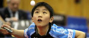 Klein, aber oho. Tomokazu Harimoto ärgert die Großen.