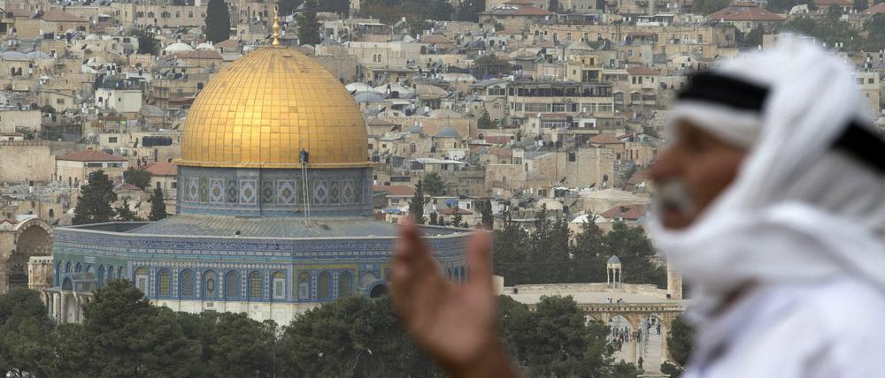 Umstrittener Ort: Muslime werfen Israel vor, den Status quo auf dem Tempelberg verändern zu wollen.