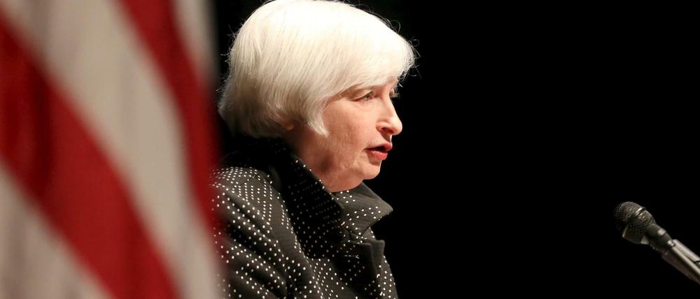 Janet Yellen, Chefin der US-Notenbank Federal Reserve System (Fed).