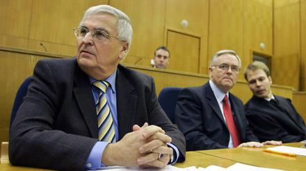 Nicht mehr nah beieinander: Theo Zwanziger (links) und Horst R. Schmidt