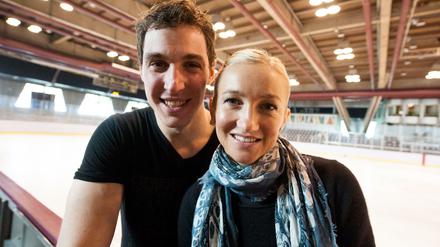 Bruno Massot (l.) und Aljona Savchenko.