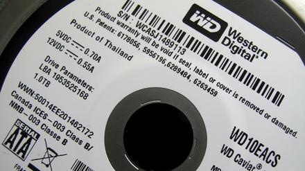 Der amerikanische IT-Hersteller Western Digital ist vor allem auf dem klassischen Festplatten-Markt stark.