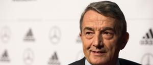 DFB-Präsident Wolfgang Niersbach bei der Eröffnung des deutschen Fußballmuseums in Dortmund.