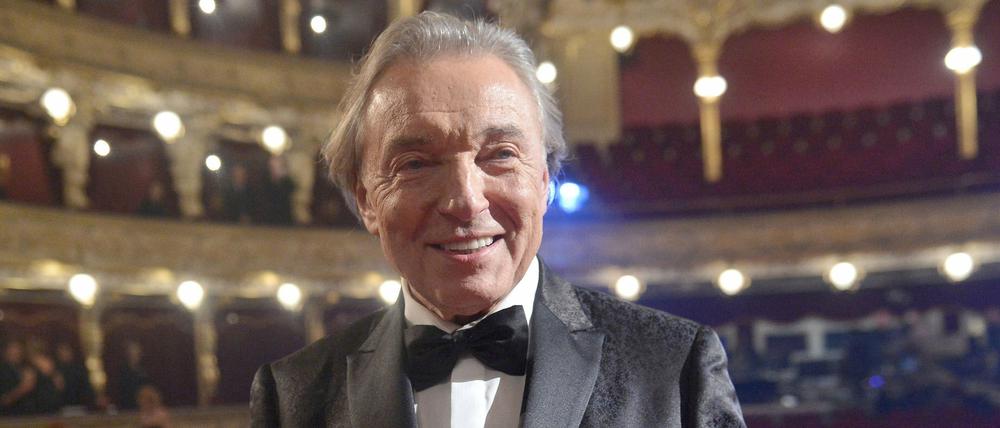Karel Gott bei einer Verleihung in Prag im November 2014. 
