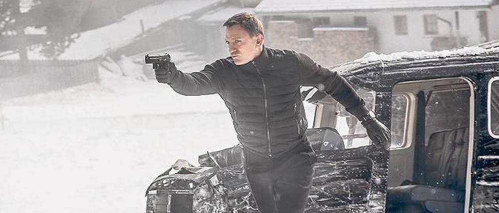 Alle in Deckung. Drei Wochen lang gab’s Action im sonst so beschaulichen Obertilliach. Was dabei herausgekommen ist, wird „Spectre“ zeigen. 