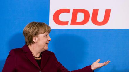 Bundeskanzlerin Angela Merkel (CDU).