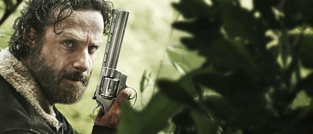 RTL II zeigt die fünfte Staffel der herausragenden Serie "The Walking Dead", mit Andrew Lincoln als Rick Grimes.