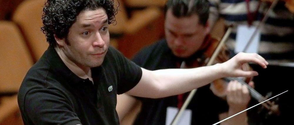 Kecker Klettermaxe. Gustavo Dudamel.