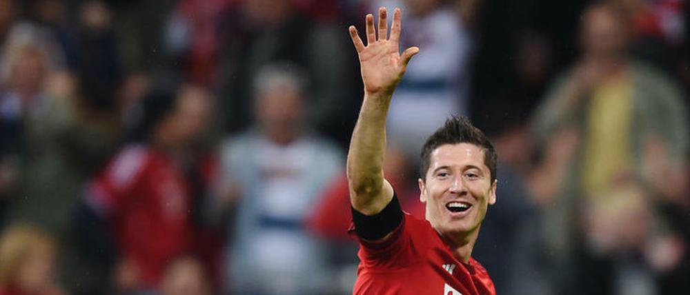 The Big Lewandowski. Zuletzt traf der Pole fünf Mal gegen Wolfsburg.