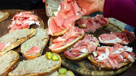 Täglich Brot? Aus Expertensicht kommen Wurst und Schinken zu häufig auf den Tisch.