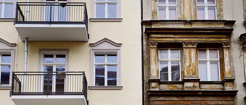 Abreißen und neu bauen? Wohnhäuser in Berlin-Kreuzberg.